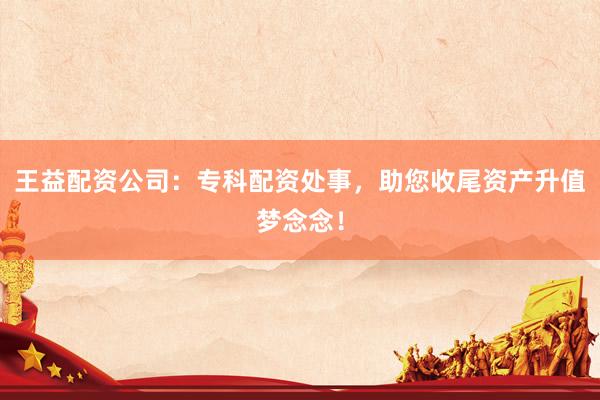 王益配资公司：专科配资处事，助您收尾资产升值梦念念！